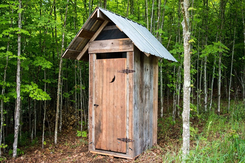 plumbing outdoor toilet pic